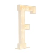 Marquee Letter F