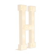 Marquee Letter H