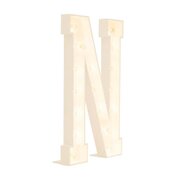 Marquee Letter N