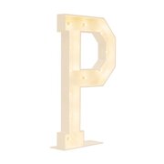 Marquee Letter P