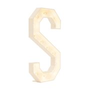 Marquee Letter S