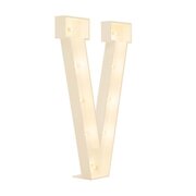 Marquee Letter V