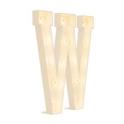 Marquee Letter W