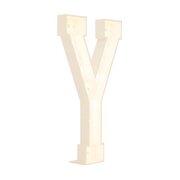 Marquee Letter Y