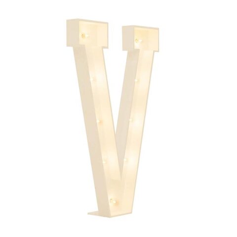 Marquee Letter V Marquee Letter V