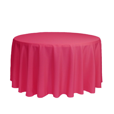 120” Round Linen - Fuschia 120” Round Linen - Fuschia