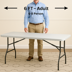 Rectangle Table 6ft (ADULT)