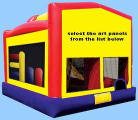 4-in-1 Combo Bounce House 4-in-1 Combo Bounce House