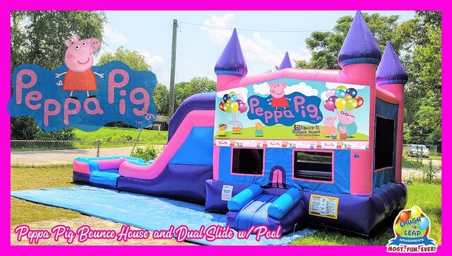 Peppa Pig Bounce House Slide Rental