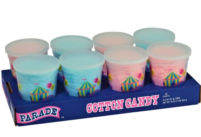 Fresh, Pre-made Cotton Candy (16 ct)