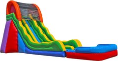 Double Trouble Water Slide - 20ft Tall Dual Lane Water Slide Double Trouble Water Slide - 20ft Tall Dual Lane Water Slide