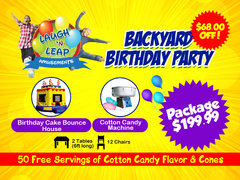 Backyard Birthday Party Package Backyard Birthday Party Package