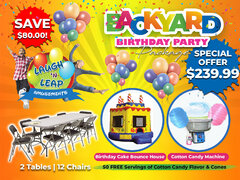 Backyard Birthday Party Package