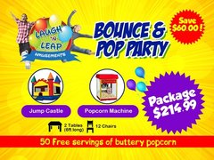 Bounce & Pop - Party Package Bounce & Pop - Party Package