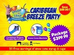 Caribbean Breeze Party Package Caribbean Breeze Party Package