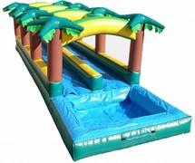 Hawaiian Slip n Slide - Double Lanes w/Pool