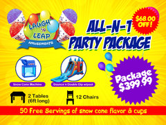 All-n-1 Party Package All-n-1 Party Package