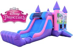 Princess Bounce House & Slide - Dry