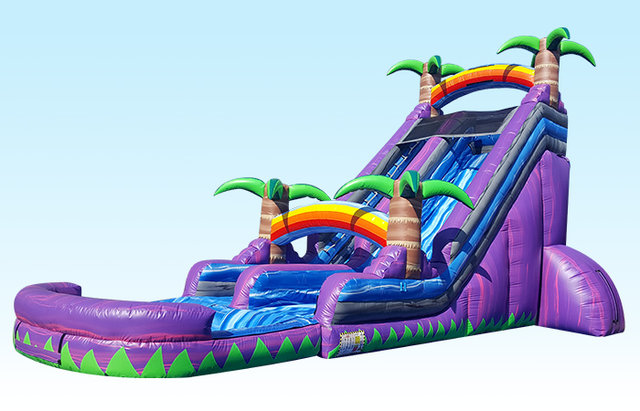 22ft Purple Paradise Water Slide