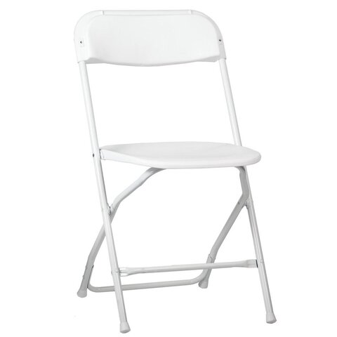 White Folding Chair (Indoor) New 2024