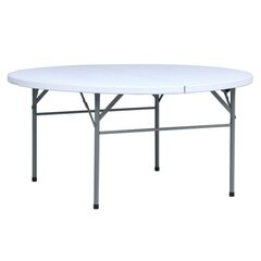 60" Round White Folding Tables (New 2024)
