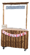 Wooden Rolling Counter Wooden Rolling Counter
