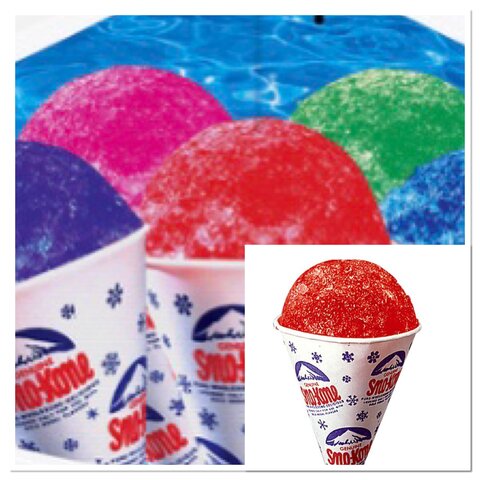 Snow Cone Syrup (Red Raspberry) with 50 servings 