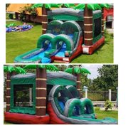 Kids Red Tropical Slide Combo/ Dry 