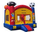 Deluxe Bounce House Sports W/Goal Spacewalk Deluxe Bounce House Sports W/Goal Spacewalk