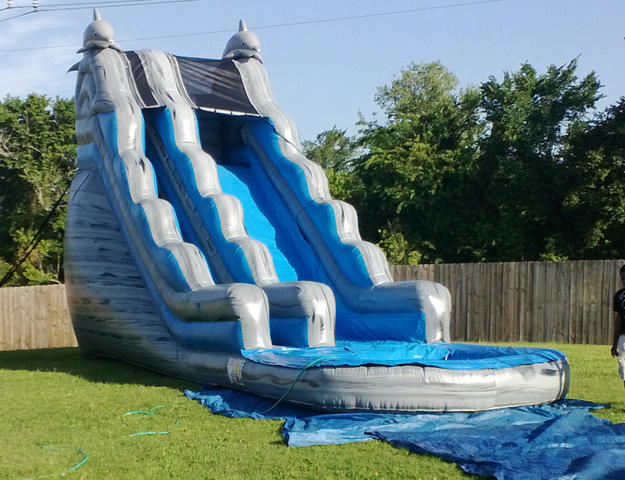 Waterslide large Grey Dolphin 