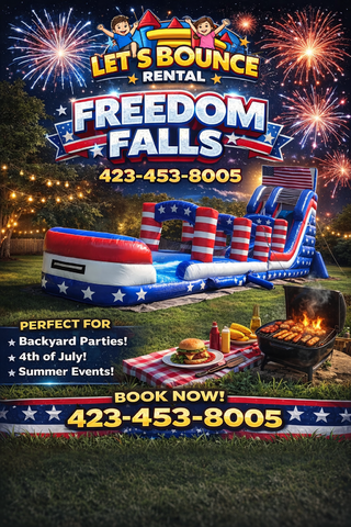 Freedom 22ft single lane slide Freedom 22ft single lane slide