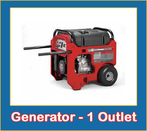 Generator - 1 Outlet Generator - 1 Outlet