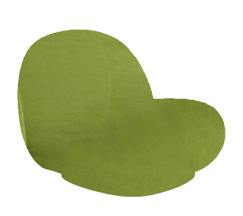 Side Chair - Pearl - Gold Legs - Moss Velvet Side Chair - Pearl - Gold Legs - Moss Velvet