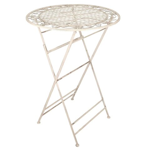 Cocktail Table - Wisteria - Antique White Metal Cocktail Table - Wisteria - Antique White Metal