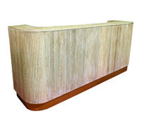 Bar - Hunter 5FT Straight - Ash Wood Ripple Frame - Ash Wood Top