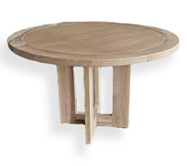 Hunter Round Dining Table - Ash Wood