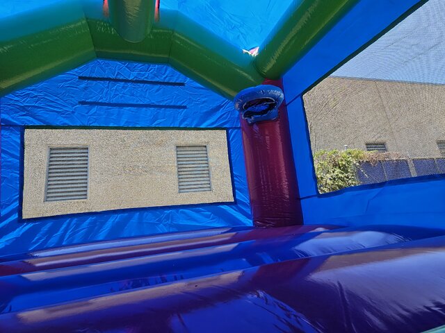 Butterfly Combo Bounce House Inside View