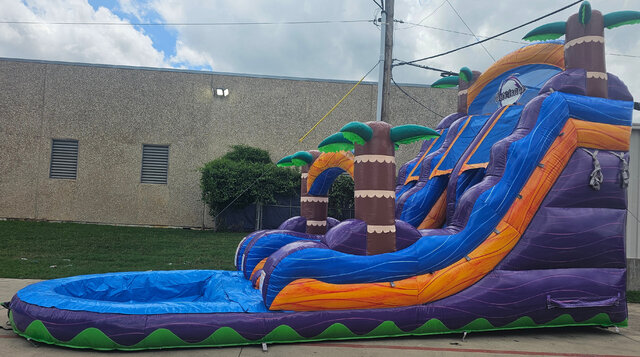 Marble Tropical Water Slide