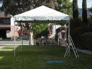 10' X 10' Frame Tents