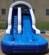 Backyard Party Water Slide Blue/White Backyard Party Water Slide Blue/White