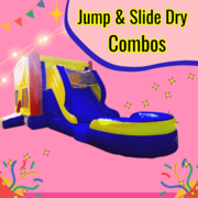 Dry Bounce House & Slide Combo's