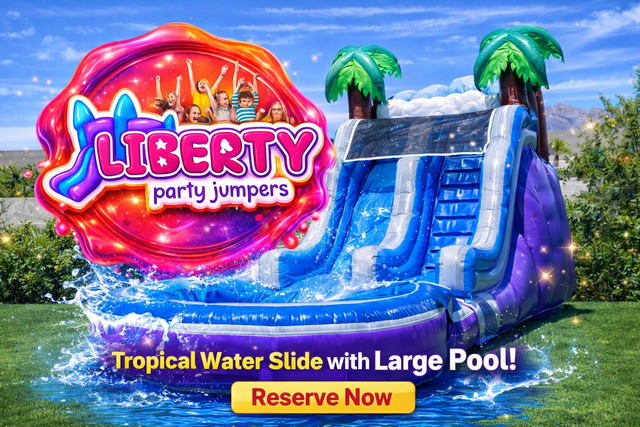 15 Tropical Paradise Water Slide 15 Tropical Paradise Water Slide