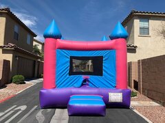 Neutral Castle Bounce House