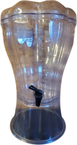 Clear Beverage dispensers 