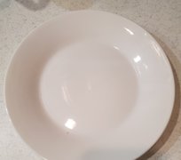 White Round Plates