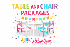 TABLE AND CHAIR PACKAGES TABLE AND CHAIR PACKAGES