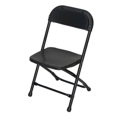 BLACK FOLDING CHAIR BLACK FOLDING CHAIR