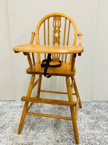 NATURAL WOOD HIGH CHAIR NATURAL WOOD HIGH CHAIR