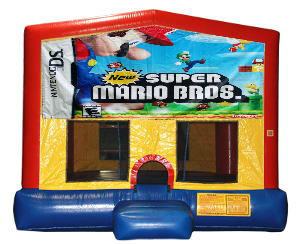 Super Mario & Luigi Plain Module Bounce House