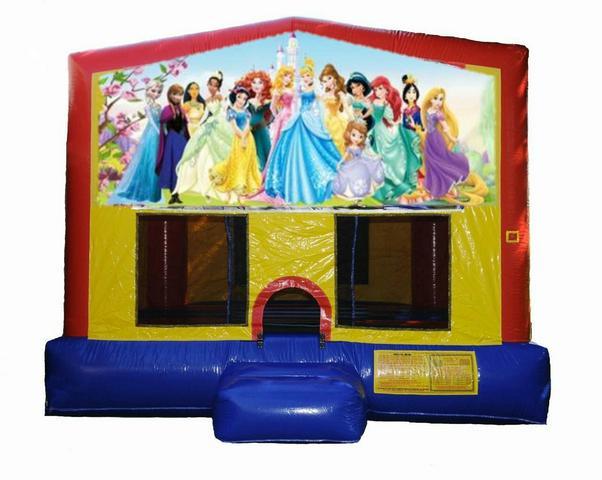 Disney Princess Plain Module Bounce House